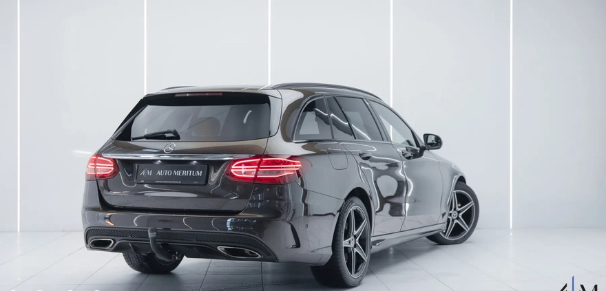 Mercedes-Benz Klasa C cena 114900 przebieg: 114900, rok produkcji 2017 z Okonek małe 631